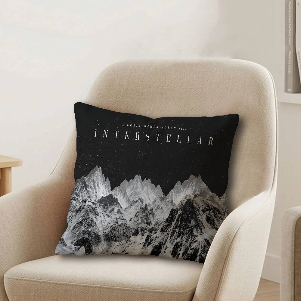 IInterstellar Classic SciFi Movie Pillowcases Home Bedding Decorative Pillow Cover Wedding Super Soft Pillow Case