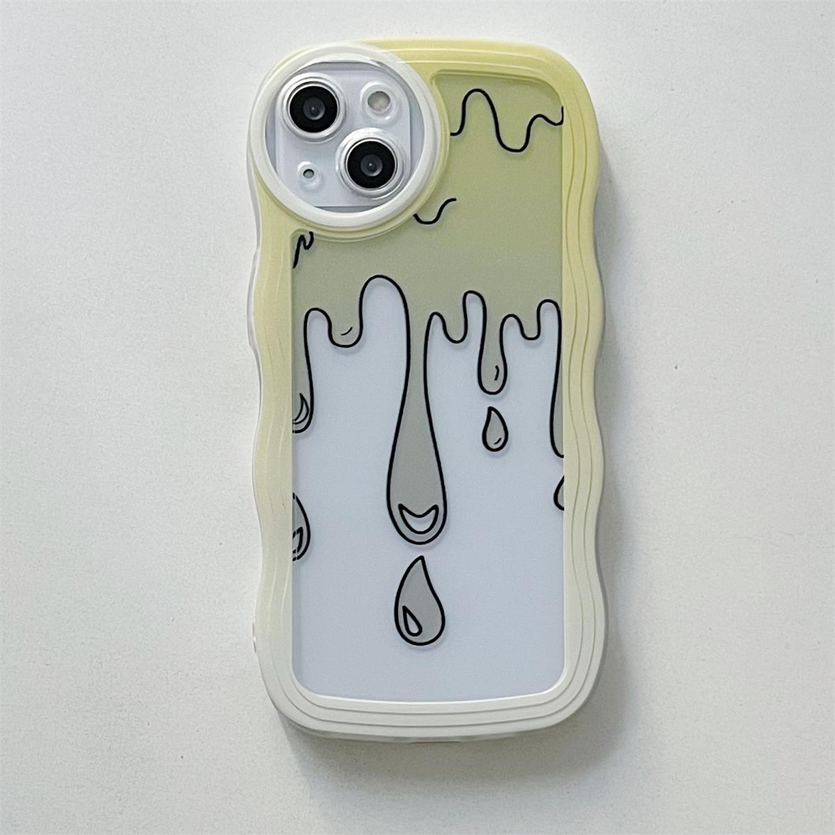 

Тающий темный шоколад, расплавленный желтый сыр, мягкий чехол из ТПУ, модный чехол для телефона для iPhone, Samsung Vivo, Xiaomi Oppo vivo Y31