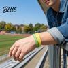 Decorative Wristbands for Classroom Activities 6 Pcs Welcome Back To School Bracelets, First Day of Gift Teens Silicone Students, Prize Accessories,