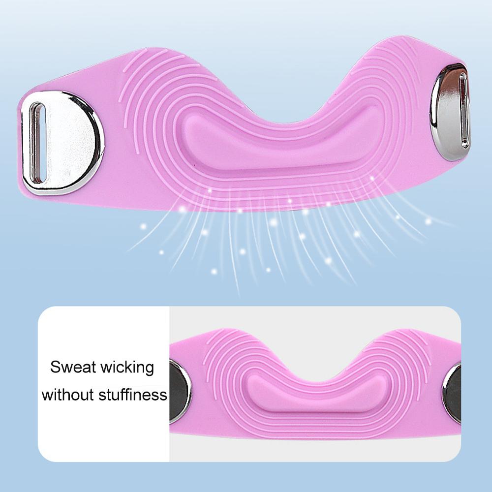 1Pcs Silicone Patellar Tendon Support Strap,Adjustable Non-Slip Patella Band Stabilizer Knee Brace For Tendonitis,Basketball,Gym