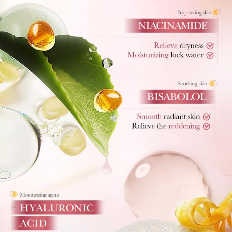 Pink Aloe Vera Soothing Moisturizing Gel 300g Moisturizing Aloe Vera Gel Skin Care Products