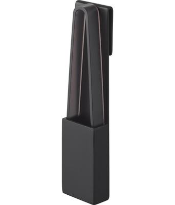 Yamazaki Face Mask Tongs with X D2 X Keeps Hands Product Number 1410 Holder, Black, Holder W3.5 H15cm, Tower, Hygienic, Clean,