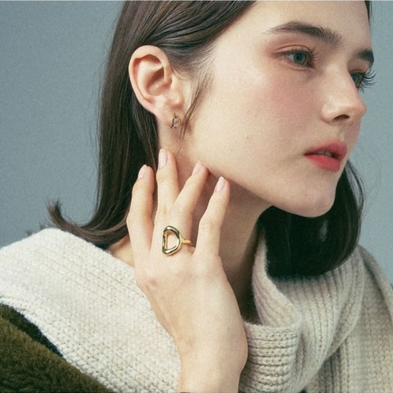 Dana Burton Hollow Drift Open Ring