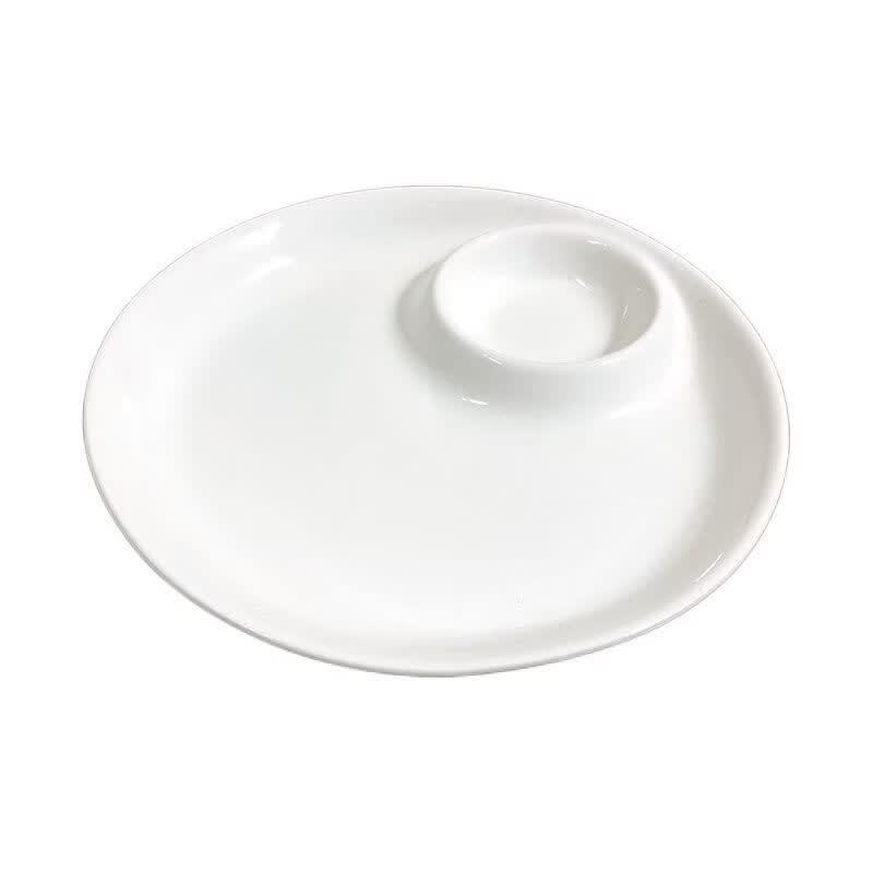 Qianxing Japanese Style Irregular Ceramic Sectioned Plate