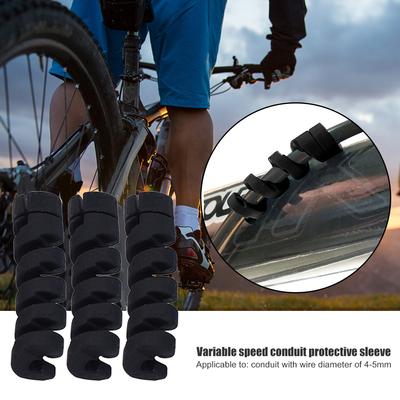 Bike Brake Line Protector Sleeve Anti-Friction Housing Protective Guard Tube