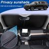 Car Black Window Privacy Sunshade For VOLVO XC90 2015-Present Auto Anti-UV Heat Insulation Protect Cover Interior Accessory