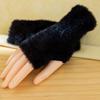 Soft Fingerless Gloves Warm Wrist Mittens Women's Use Half-Finger Gloves  Winter