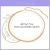 Fashion Multilayer Metal Body Chain For Women With Lobster Clasp Summer Accessory