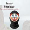 Funny Big Head Clown Mask: Internet Celebrity Prank Dragon Design