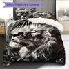 Cartoon Pattern Bedding Quilt Set Quilt Cover Pillowcase Home Decoration Birthday Gift (1 * Duvet Cover + 2 * Pillowcase, Without Core)