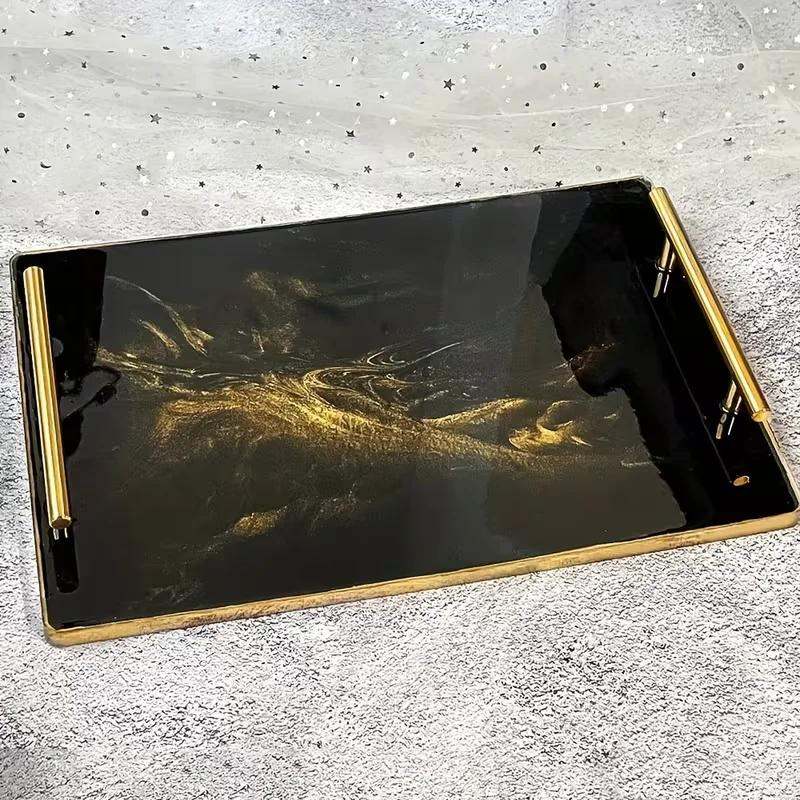 2026 Ultimi Modelli Extra-Large 60x30cm" Stampo per Tavolo in Resina - Colata Epossidica Fai-da-te per Taglieri, Tavolini da Caffè a Fiume Casa