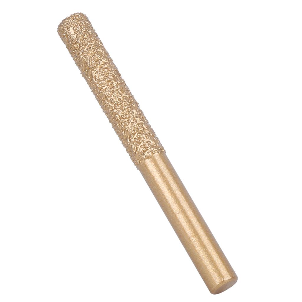   Router Bits Golden Brazed Straight Shank for Quartz Stone Marble Seam Knife