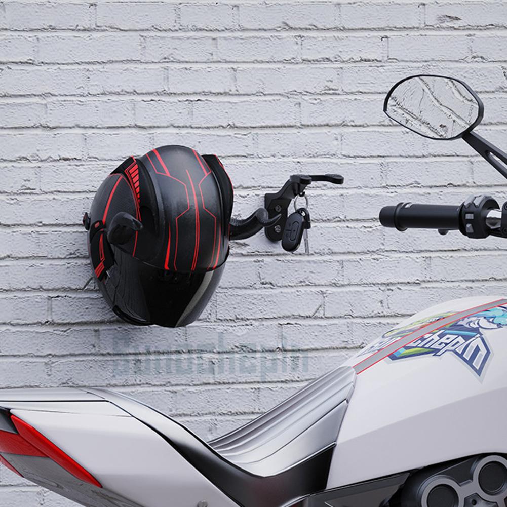 1-10PCS Motorcycle Helmet Hook Racks Multipurpose Hook Hanger Home Luggage Jacket Holders Kitchen Cabinet Shelf Wall Mount Hooks