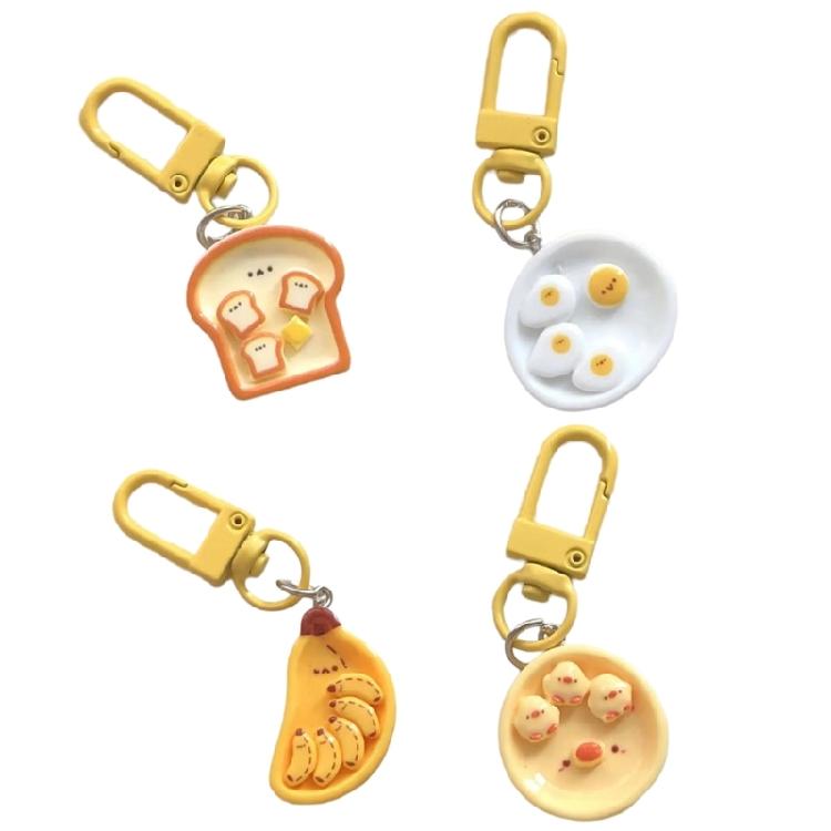 Fashionable Key Holder Pendant Charm Bag Pendant Gift for Culinary Lovers