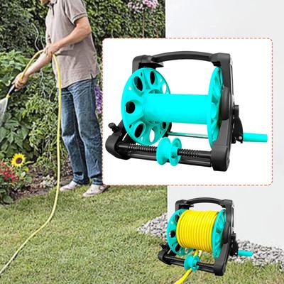 Garden Hose Reel Heavy Duty Winding Spool Portable for Car Washing Farm