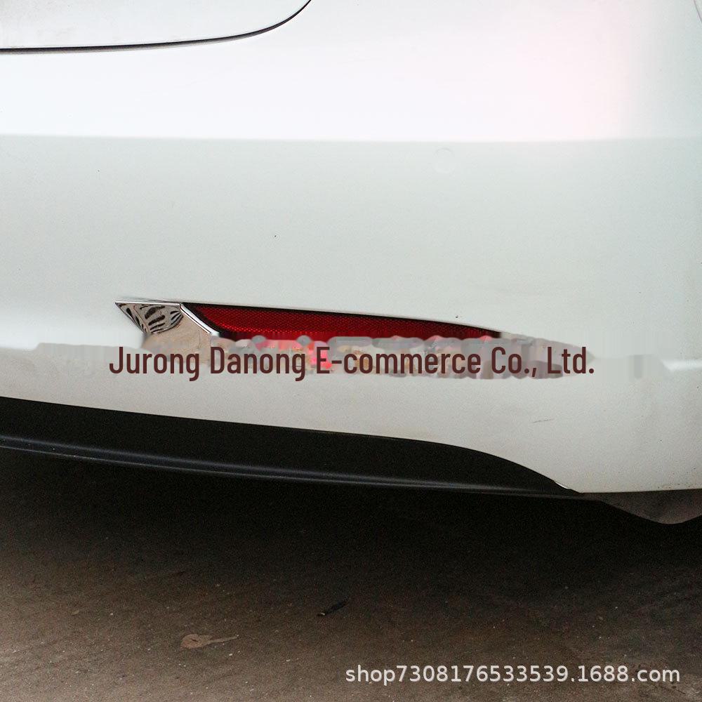 Stainless Steel Rear Fog Lamp Frame for Tesla Model 3 Tail Light