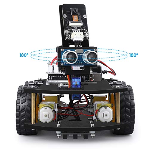 ELEGOO UNO R3 Smart Robot Car V4.0 Electronic Craft Educational Toy, Robot for All Ages