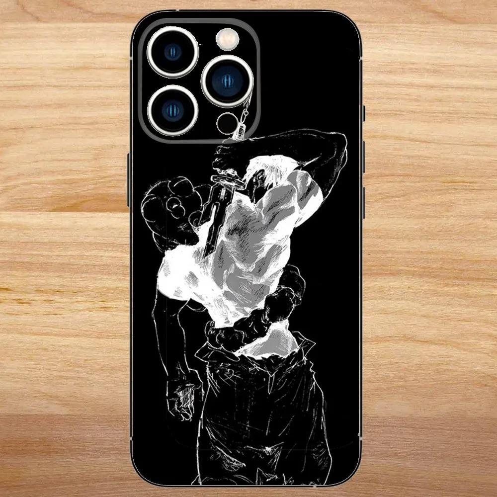 Anime Jujutsu Kaisen Phone Case For iPhone 16 15 14 13 12 11 Pro Max Mini X XR XS SE20 8 7 Plus Clear TPU Cases Toji Fushiguro