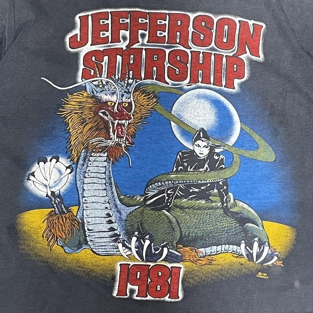 Jefferson Starship Modern Times Tour Concert Black All Size T-Shirt Unisex T-Shirt S