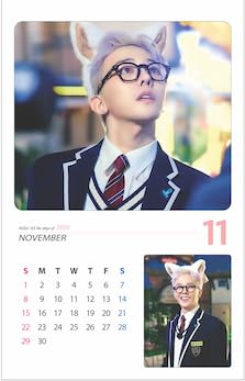G-DRAGON Merchandise 2026 Large Wall Calendar (GD)