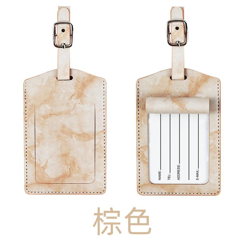 

Многоцветный посадочный талон, бесплатная картонная бумага, ПУ кожа, мраморный узор, можно определить ЛОГОТИП, масляный край, багажная бирка коричневый