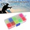 Fishing Equipment 1 Set Beads Premium Luminous Plastic Anti-tangling Mini Multi-colored Rig Lure Accessories