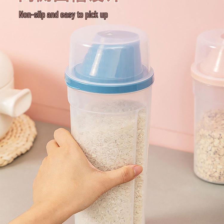 Grain & Bean Food Grade Storage Can for Oatmeal, Sugar, Flour, & Starch