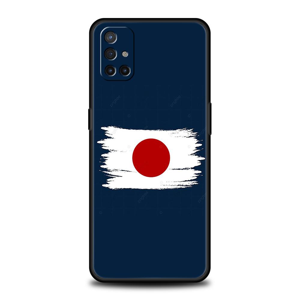 

Phone Case For OnePlus 13 12 11 10 9 Pro 9T 13R 12R 10R 9R 9RT 10T 8T 8 Nord 2T CE 2 3 5G N200 N30 Soft Cover japan Flag OnePlus 9R