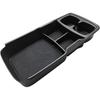 BestEvMod Lower Center Console Organizer Tray Compatible With Kia EV6 -2024 2025 Interior Accessories Storage Box ABS Material With PVC Trim