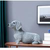 New Dachshund Ornaments Creative Home Living Room Resin Crafts Desktop Decoration Decorations