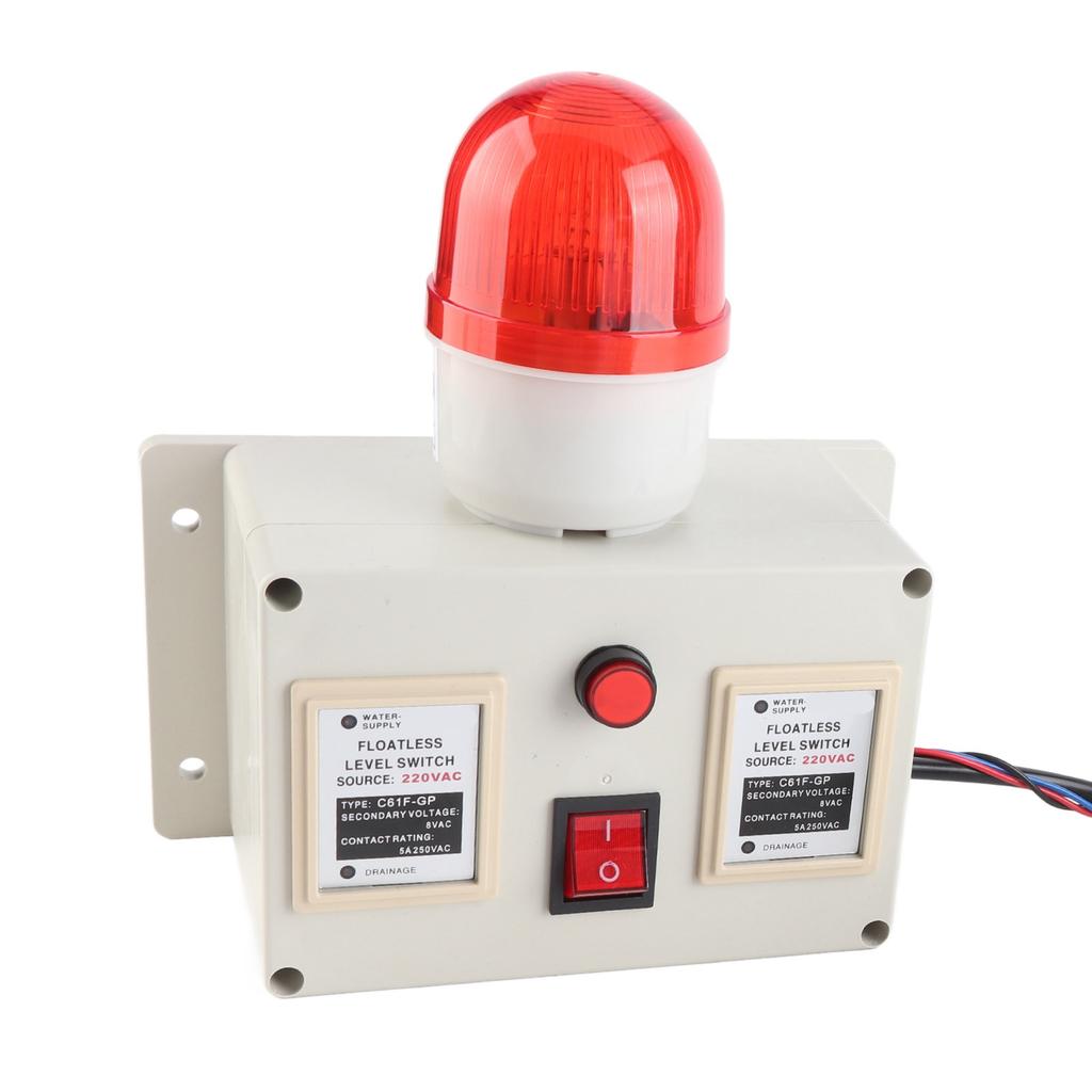 2 In 1 Water Level Alarm Sensor 90dB Tank Monitoring Full Shortage Liquid