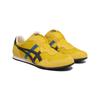 Onitsuka Tiger Serrano Slip-On Fabric Classic Versatile Lightweight Breathable Easy-On Casual Shoes Unisex sneaker Yellow Dark-Blue 1183C615-750