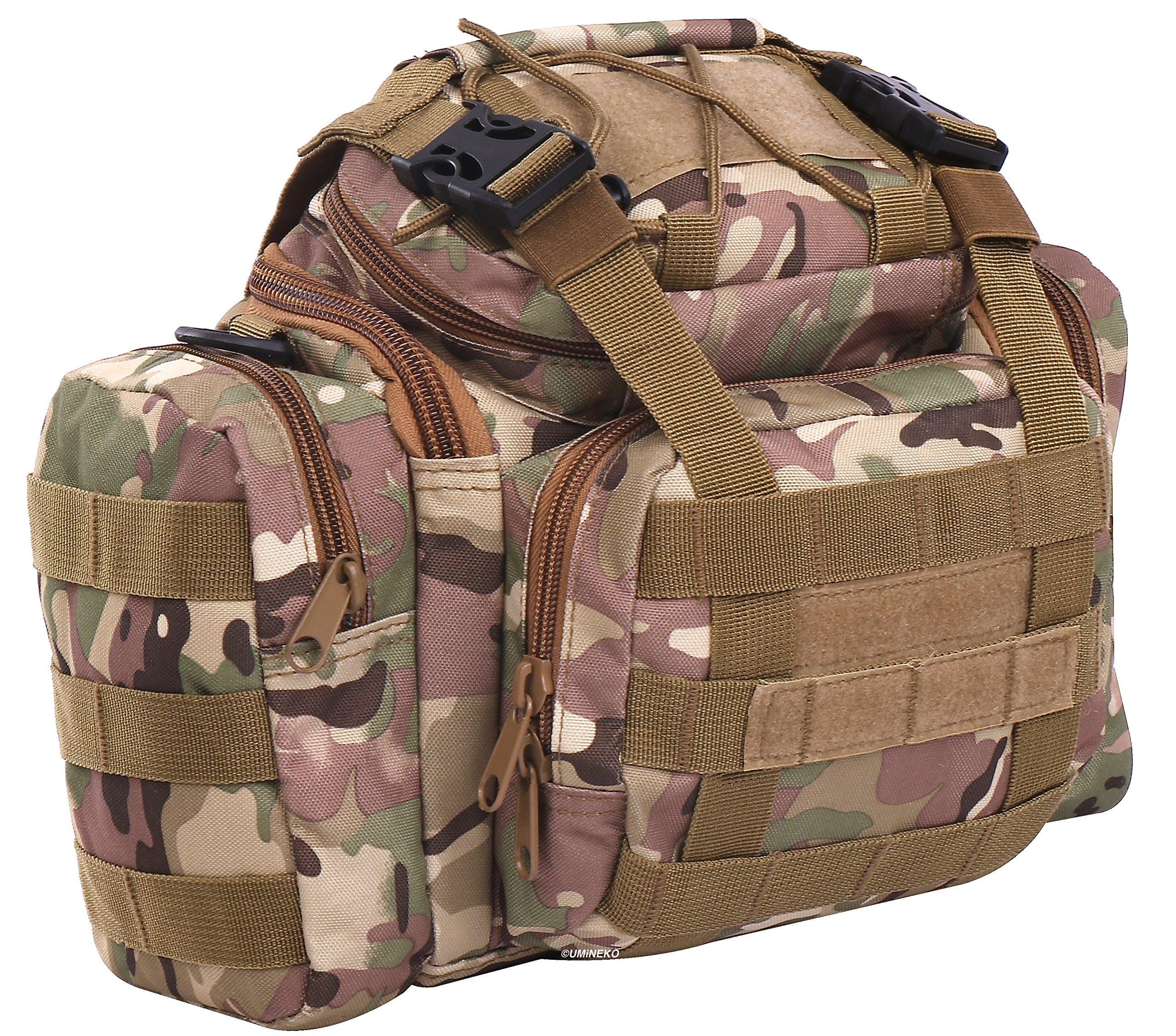 

Umineko High Performance Lure Eging Bag, Wide Mouth, CP Camouflage, 02-09