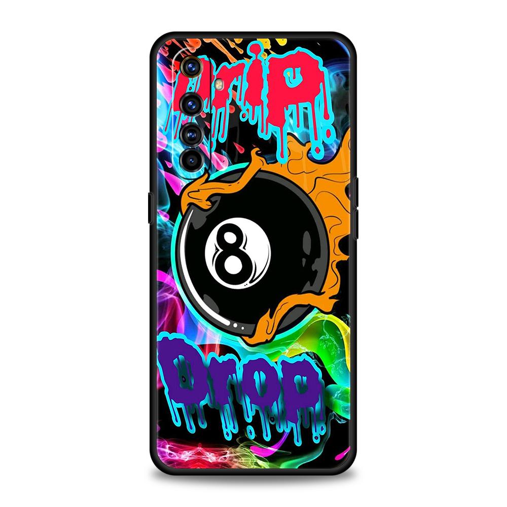 

Мягкий ТПУ Для Realme 11 10 9 Pro Plus GT2 GT3 GT5 C21 C25 C35 C53 C55 C67 Pro Ударопрочный Чехол Для Телефона Бильярдная Модная Марка Номер realme c21