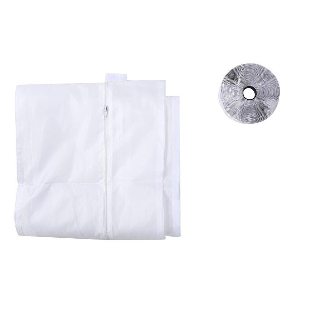 Portable AC Window Seal Kit 4M Airlock Cloth for Sliding Windows