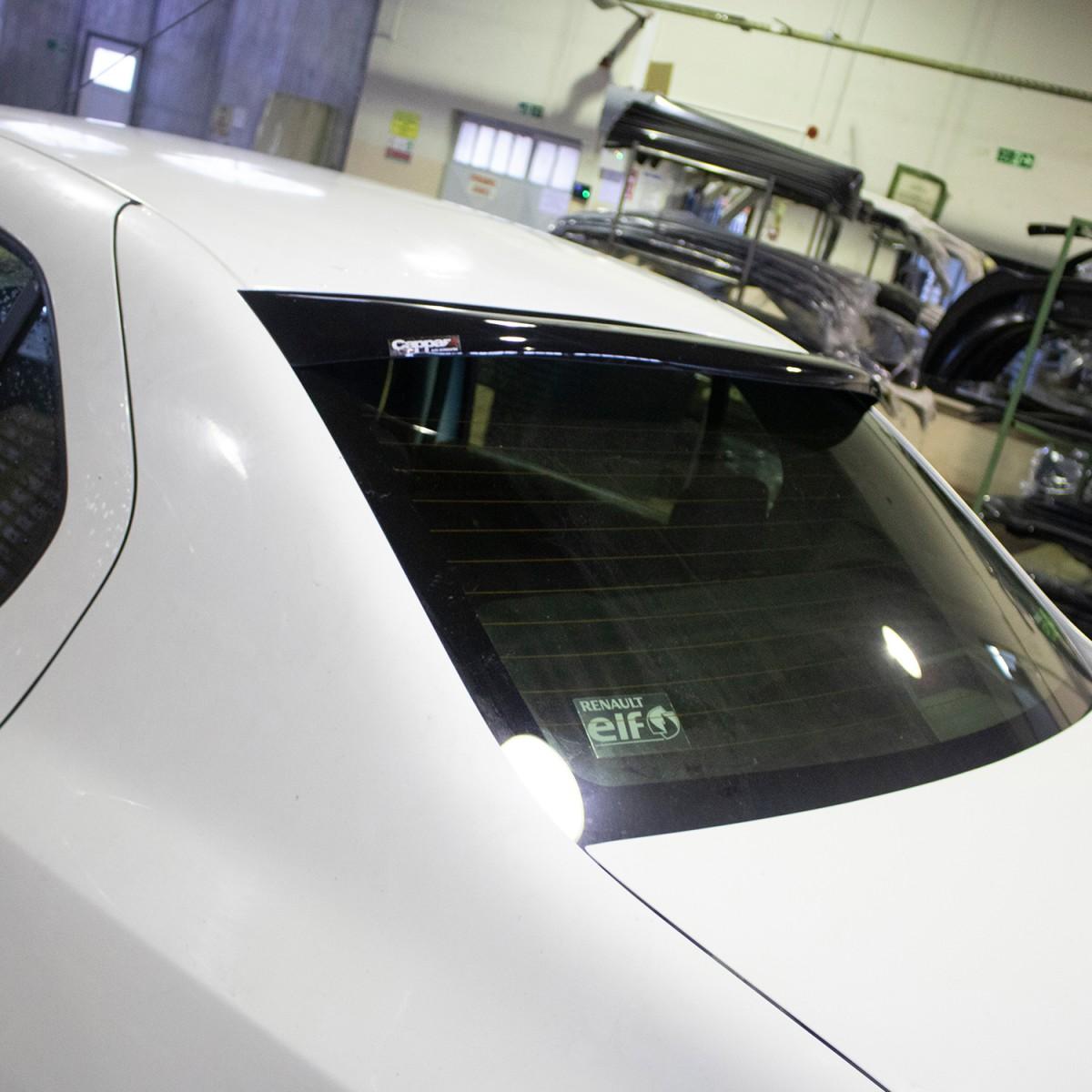 

For Renault Symbol Rear Window Spoiler Wing (abs) Gloss Black 2013 And Above Models