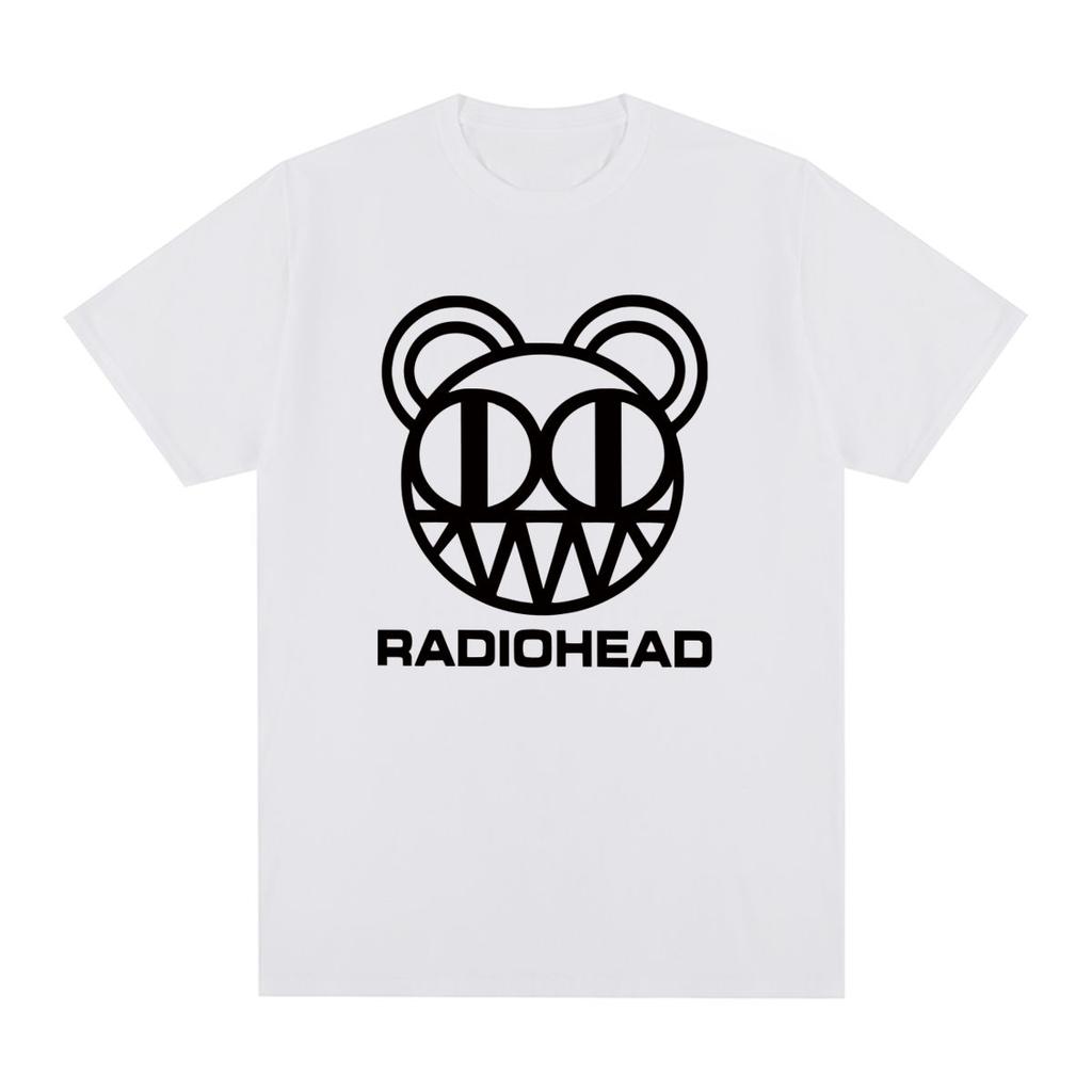 Radiohead Vintage T-shirt Rock n Roll Amnesiac Cotton Men T shirt New Tee Tshirt Womens Tops