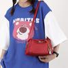 Nylon Women's Waterproof Large Capacity Crossbody Bag Casual Solid Messenger Shoulder Bag