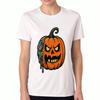 Halloween Dogs Ladies Cotton T Shirt, Premium Cotton Quality Print, Durable, Casual Fashion. Featuring Labrador Dogs In Halloween Costumes & Jacko'lan