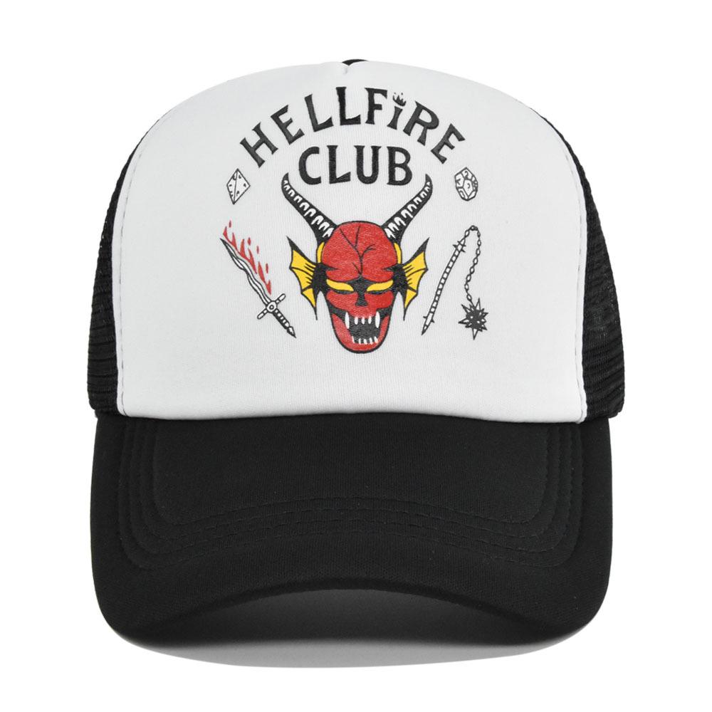 Color Block Cross-border Graffiti Mesh Baseball Cap with Curved Brim