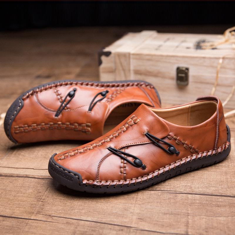 Zapatos de cuero para hombre de gran tamaño Zapatos de alta calidad zapatos  de ocio clásicos todo-partido elástico y transpirable comprar a buen precio  — entrega gratuita, reseñas reales con fotos —