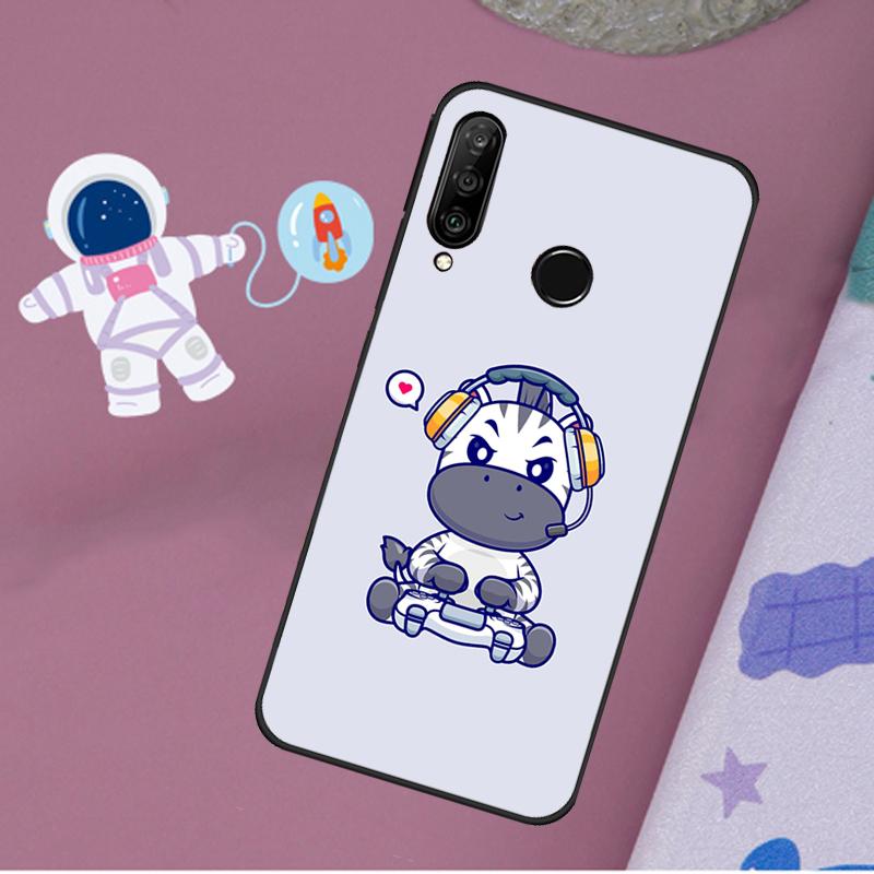 Eat Sleep Game Colorful For Huawei Nova 11i 7i 8i 12i 12s Y73 Y70 Y90 Y60 Y72 Y61 Y91 9 10 SE P40 Lite P30 Pro Case