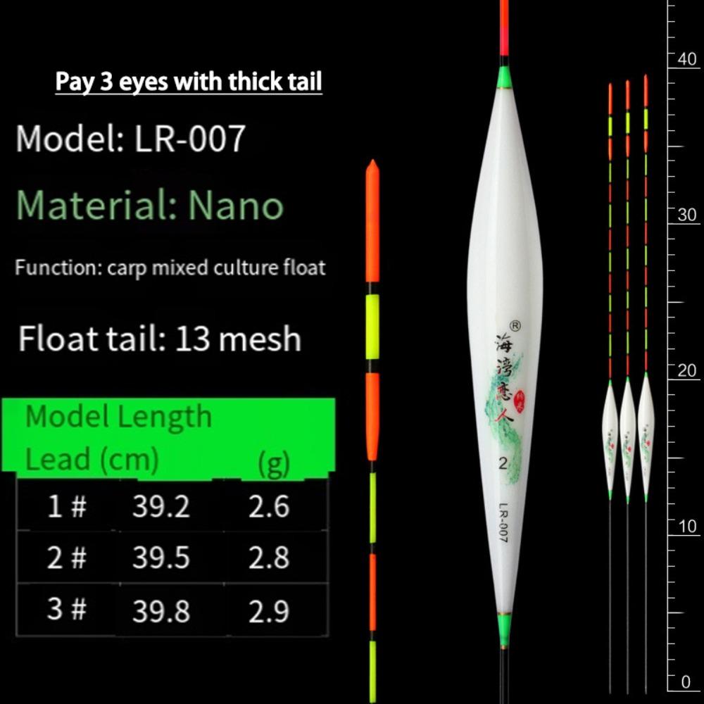 5pcs Great Buoyancy Nano Fishing Float Nearsighted Fishing Lovers