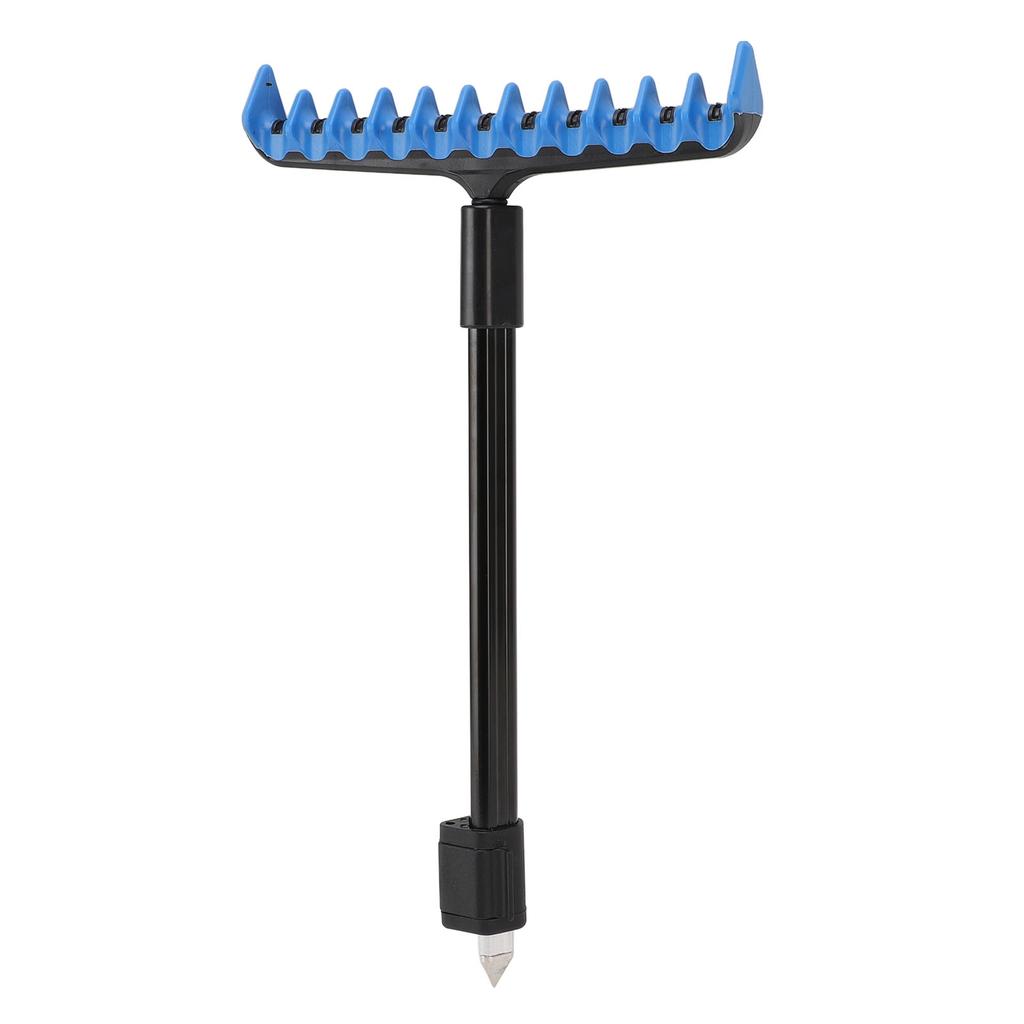 Fishing Rod Holder Blue Support Aluminum Alloy Ground Stake Fish Pole Rack for Outdoor Use