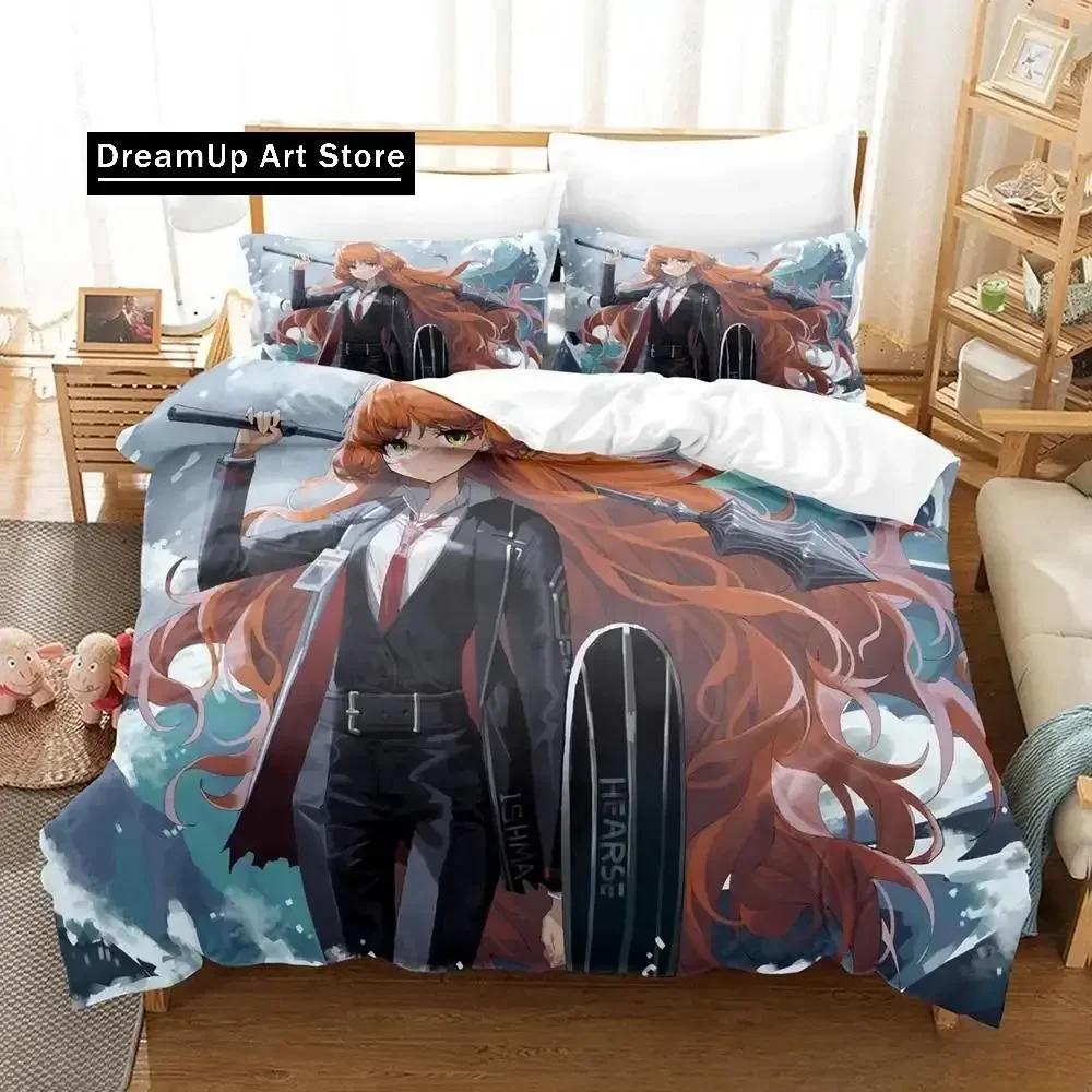 New Game Limbus Company Bedding Set Duvet Cover Comforter Bed Set Quilt Cover Pillowcase King Queen Twin Size Boys Girls Adult