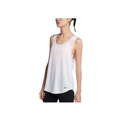 Dri-Fit Breathe Casual Sport Confortabil Simplu Respirabil Vestă Femei Topuri Alb Negru 930355-100