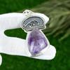 Freundschaftstag Sale Februar Stern Amethyst Edelstein 925 Silber Art Deco Anhänger