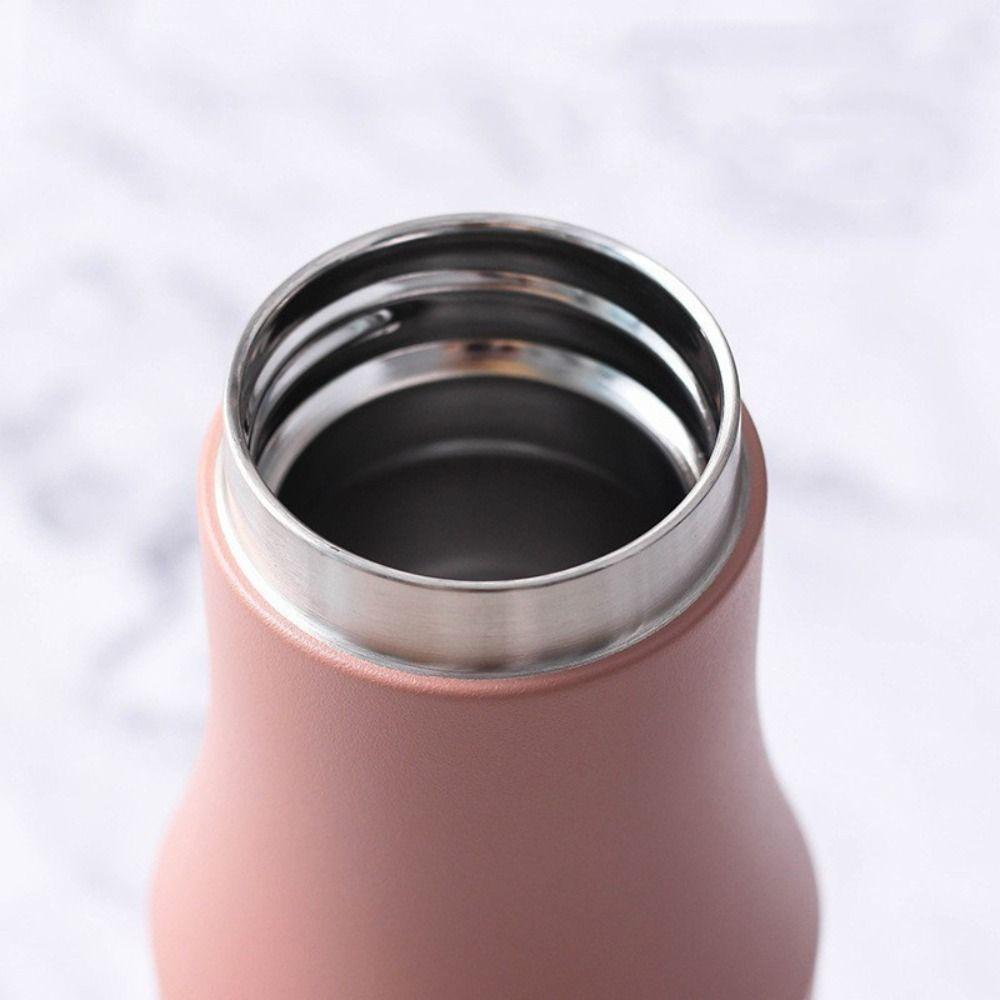 Fashion Stainless Steel Thermos with Handle Coffee Cup Durable Sports Water Cup  Travel