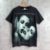 Maglietta Unisex Cotone Oversize Taglia L Tipo O Negativo Baci Sanguinanti Stile Classico Nero T Ristampa KH12037