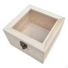 -Glass Lid -Hinged Jewelry Display Boxes -Gift Packing Case